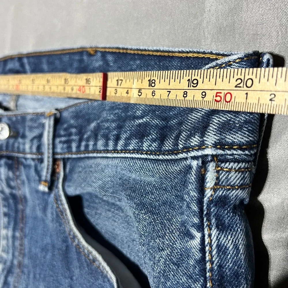 Levis 505 Regular Fit Mens Jeans 40x30 Medium Wash Blue Straight Leg 00505-0216